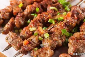 羊肉串到底腌过的好吃，还是原味的好吃，今天告诉你答案图片