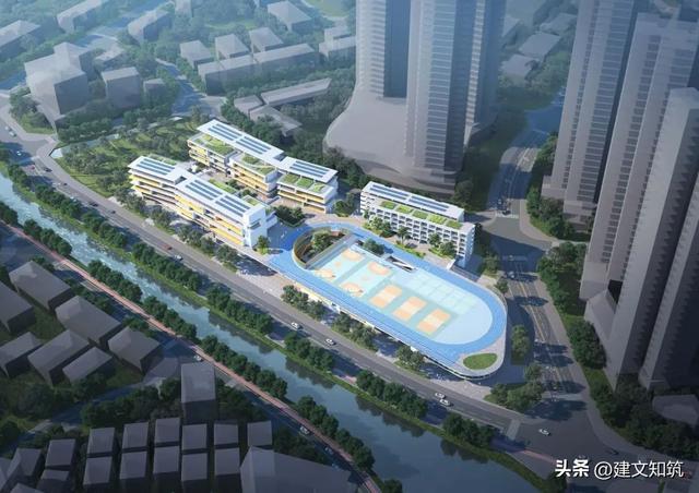 松岗街道松岗商业中心城市更新九年一贯制学校新建工程全过程设计