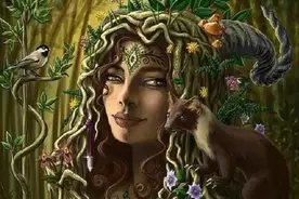 可怜的希腊众神之母盖亚，没有神的风光，却承包了女人的痛苦图片