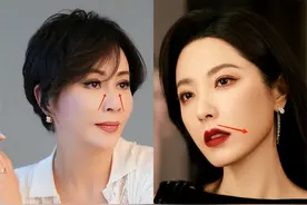 事实证明，美貌的天敌不是朝天鼻，而是“下撇唇”，显老又苦相图片