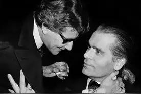 老佛爷疯狂情史：爱上19岁男孩，被圣罗兰横刀夺爱，晚年热捧男模图片