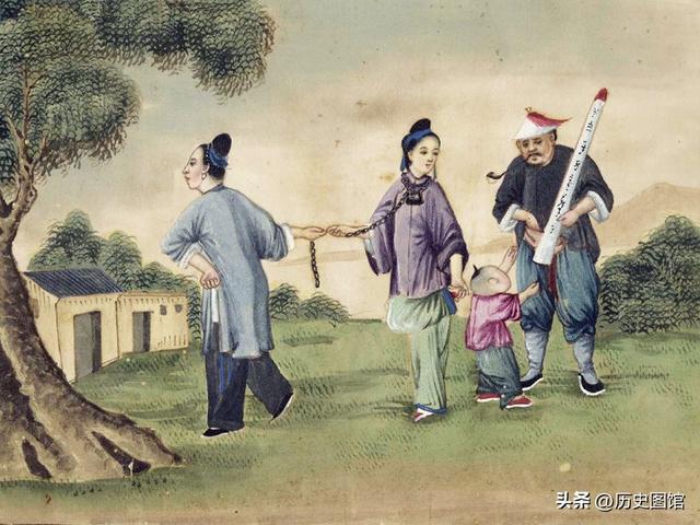 西班牙画家笔下的晚清酷刑，35幅彩图形象逼真，令人惊叹
