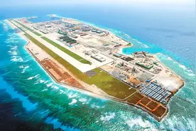 中国实控28年！南海最大岛礁已绿树成荫，现代化城市雏形初显图片