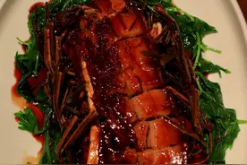 在蚌埠吃了一顿不大满意的北京烤鸭……图片