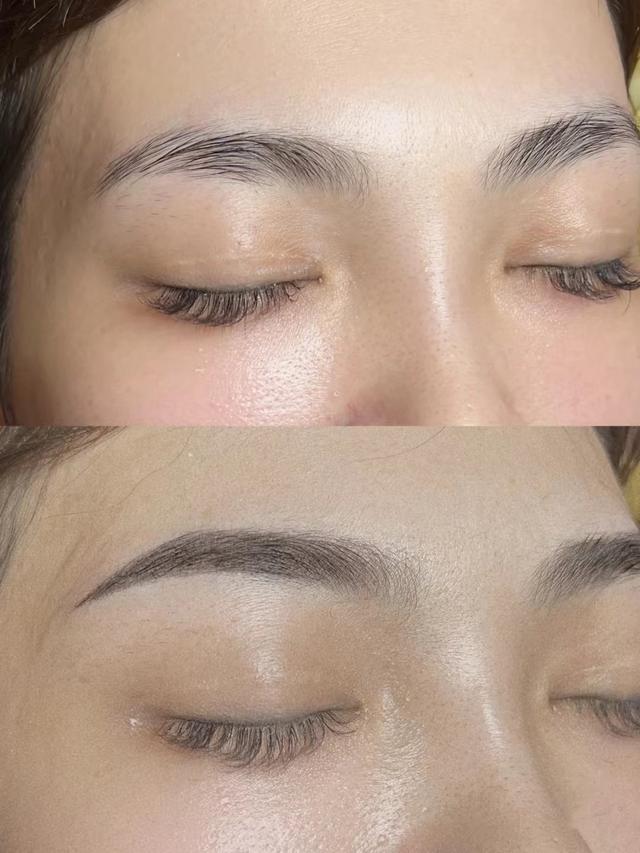 纹眉一高一低如何调整图片,五千多做的眉毛,效果不如三百的? - 冷求网