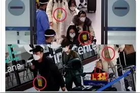 华人入境韩国 就被强制佩戴专门为中国人定制的黄牌！图片