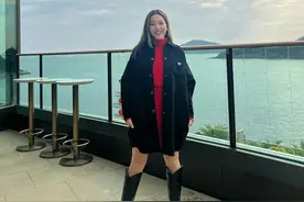 汪圆圆晒豪宅海景照，与陈小春胡杏儿为邻，家翁在同小区买了19套图片