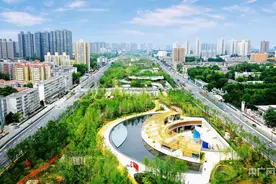 组图｜即将开放！记者探访西安幸福林带“两馆一中心”图片