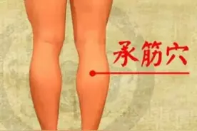 承筋穴——治疗“小腿抽筋、痔疮”特效穴图片