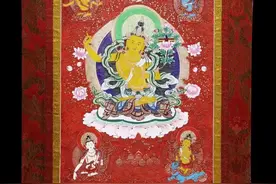 手绘唐卡和印刷唐卡的区别和鉴定方法图片