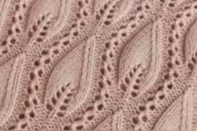 「针织作品」30个漂亮的毛衣手工编织针迹图案图片