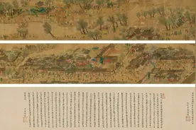 中国古代著名画作之《清明上河图》图片