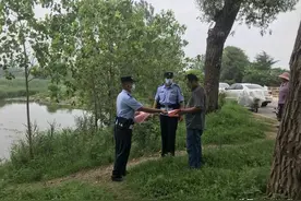 江苏宿迁：湖滨新区公安强化骆马湖违规垂钓整治图片