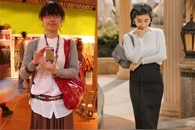 素人改造穿搭对比图：从普通到惊艳，我发现变美只需要学会这4点图片