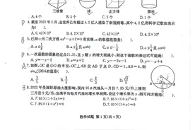 2022年安徽省C20教育联盟九年级数学三模试题解析(全网首发)图片