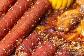 烧烤不用出去吃，在家自制无烟版，馋哭了图片