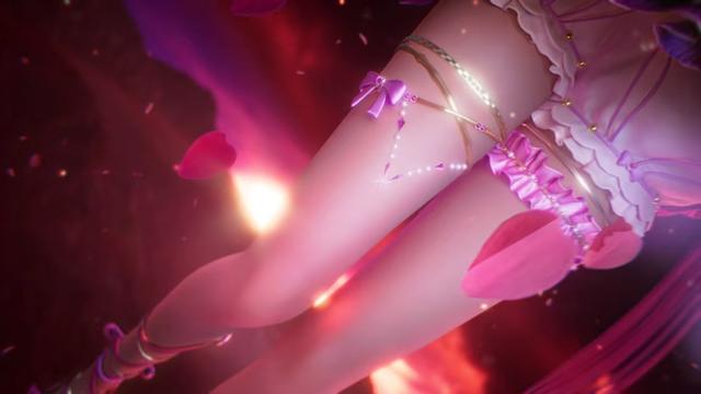 陈樱儿新建模已曝光，大白腿配粉裙好性感，一个姿势更是堪称绝美