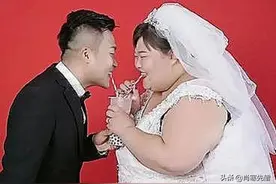 我，山东姑娘，曾胖到300斤，与丈夫网恋相识，婚后五年减掉160斤图片