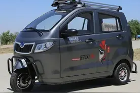 时风推出三轮车，采用新科技增程器，续航300公里，适合跑长途图片