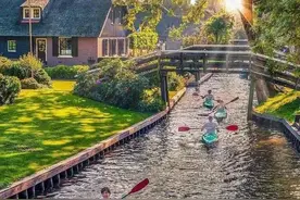 世界上没有汽车的城市是什么样子？图片