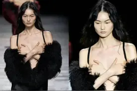 高级如刘雯，也逃不过翻车的颧颊凹陷审美？图片