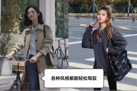 “小脚裤”才是春季的搭配王，风衣也好、卫衣也罢，既显瘦又时髦图片