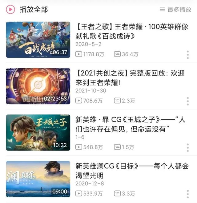 为什么《王者荣耀》的CG动画越来越长了