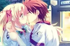 第一次和男朋友接吻！😳图片