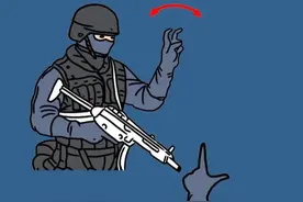 特警手势术语图片