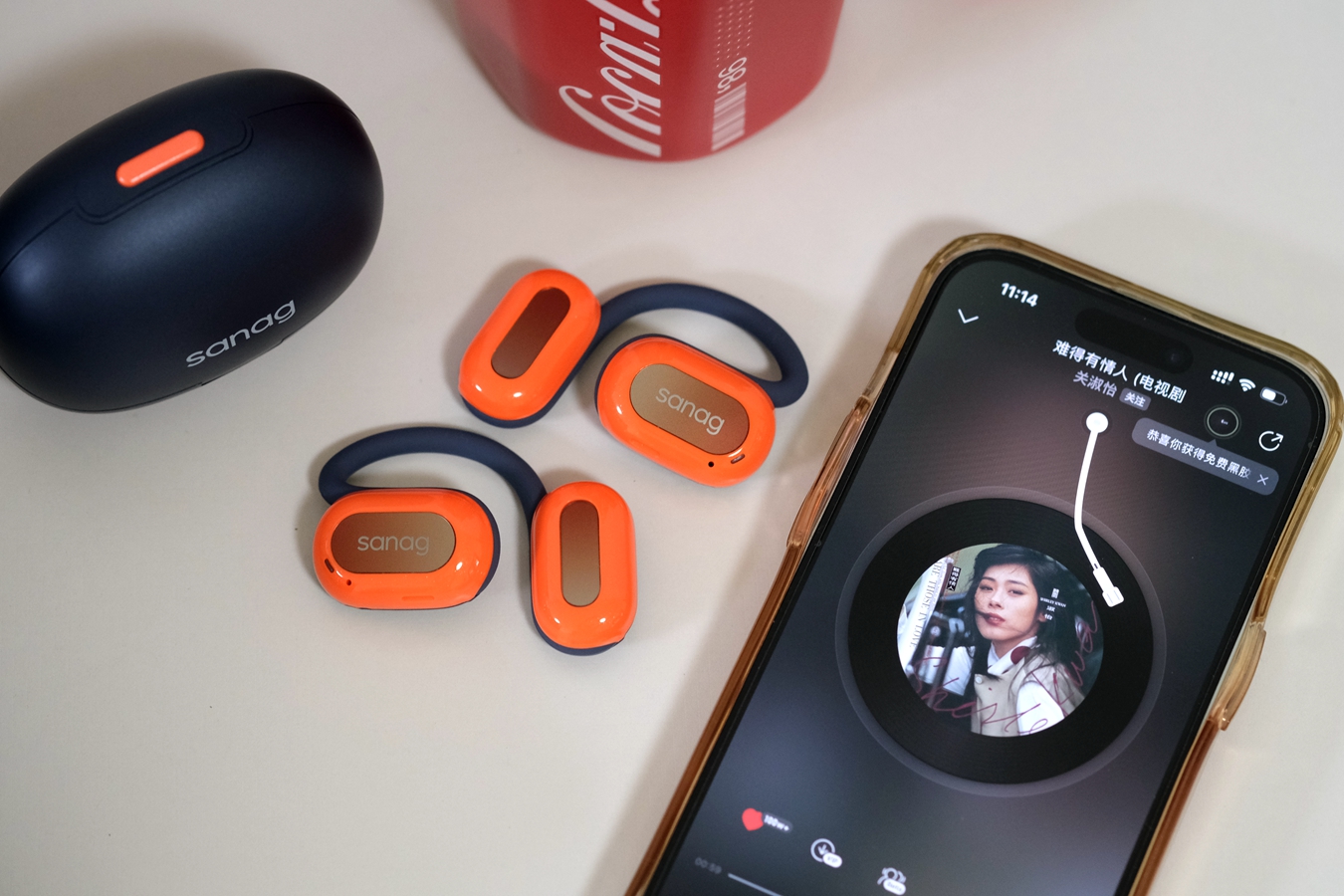 佩戴舒适,音质出色,sanag塞那Z65开放式蓝牙耳机初体验