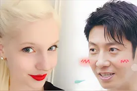 网友上海偶遇撒贝宁一家：岳父岳母罕见露面，洋媳妇李白长腿抢镜图片