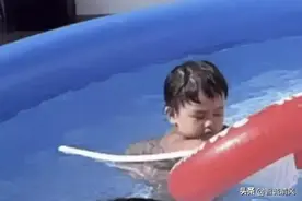 张柏芝首次曝光三胎儿子图片