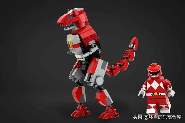 再次唤醒童年DNA的LEGO IDEAS作品，冲啊！恐龙战队