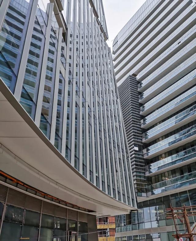 风之眼，LLA ‘成都高新万科中心’正在建设中
