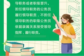 【组工学习】什么是公务员职务与职级并行？图片