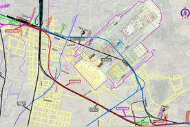 沈阳桃仙国际机场扩建引起沈丹铁路外迁工程本月末将开工建设图片