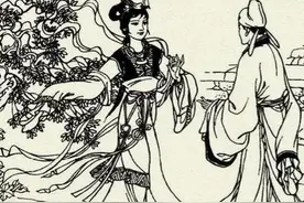 民间故事：女子买菜，她送阿婆猪肉，阿婆却说要小心你的丈夫图片