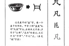 关于“凡”字甲骨文的探究图片