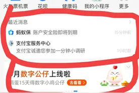 烦人的支付宝一天到晚频繁推送各种信息图片