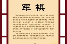 幼教系列五 军棋(陆战棋)的规则及对弈方法图片