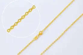 24款黄金项链款式大全，再不怕客户问了答不出尴尬了图片