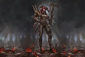 暗黑2之一路火花带闪电，最强aoe角色，天花板级别的标枪亚马逊图片