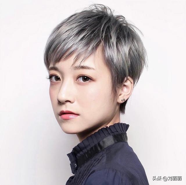 波波头短发发型图片可爱 - 冷求网