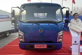 吉利商用车最新推出的高端蓝牌轻卡，欧铃吉运这配置真不一般图片