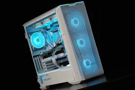 追风者G500A机箱＋ROG Z790吹雪+XPG全家桶打造白色套装主机图片