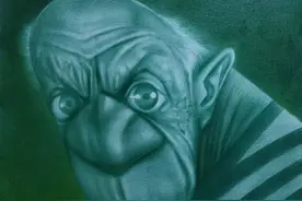 现代艺术创始人毕加索肖像漫画图片