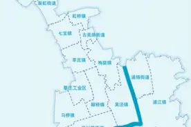 闵行区行政区域划分图片