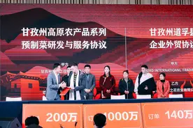 总签约1360万元！2023年甘孜道孚县农特产品展览展销和招商引资推介会在蓉举行图片