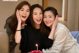 田馥甄39岁生日SHE合体庆祝，三姐妹久违同框，冻龄颜值抢镜图片