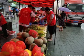 暴雨下的北京：各大商超加强备货，线上线下供应充足图片